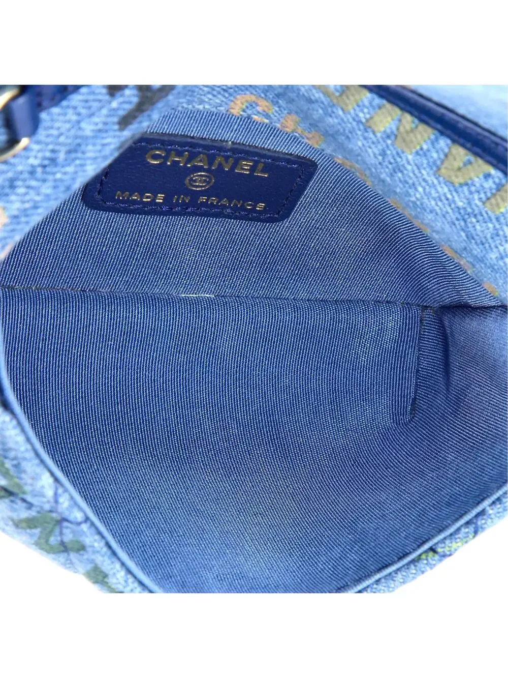Chanel Denim Mood Flap Clutch With #335630C31B